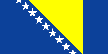 Drapeau Bosnie : cliquer pour agrandir