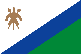 Drapeau Lesotho : cliquer pour agrandir