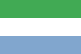 Drapeau Sierra Leone : cliquer pour agrandir