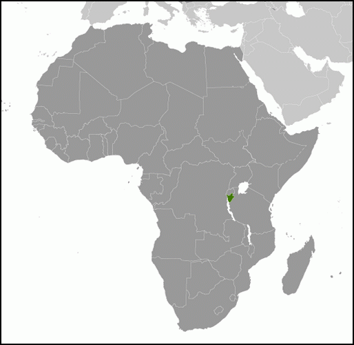 carte gographique Burundi
