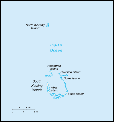 carte gographique Australie
