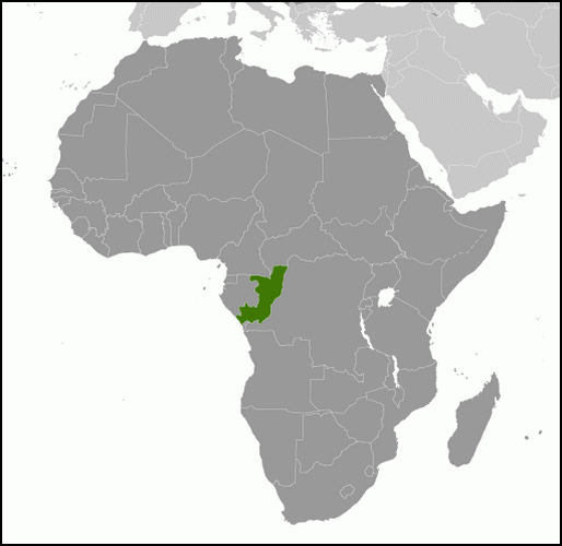 carte gographique Congo