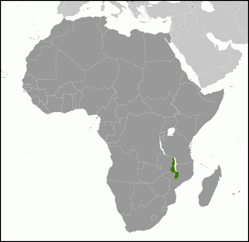 carte gographique Malawi
