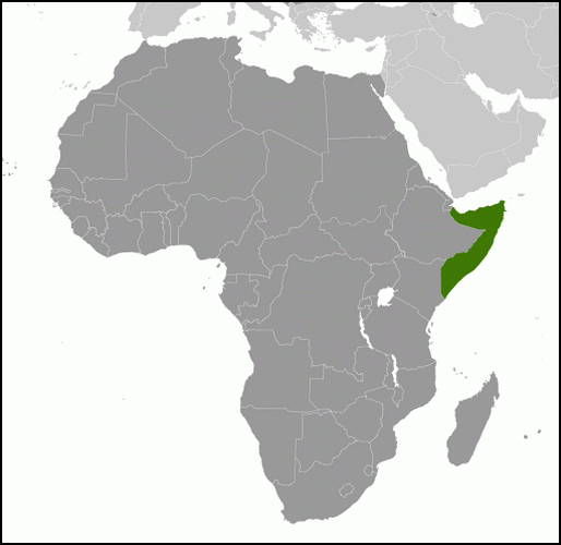 carte gographique Somalie