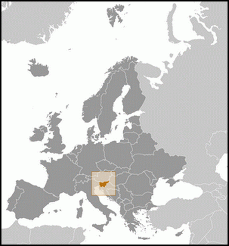carte gographique Slovnie