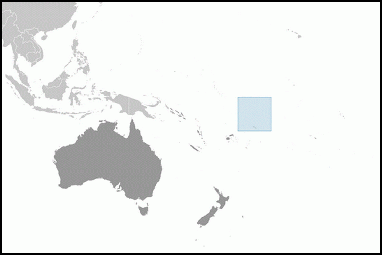 carte gographique Tokelau