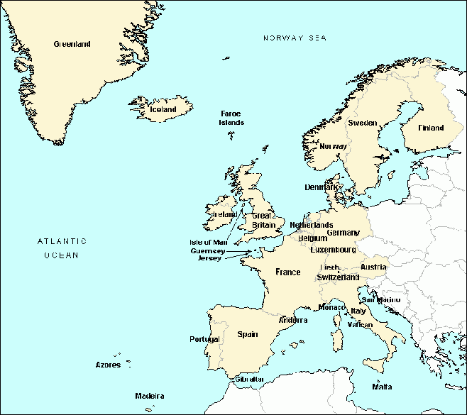 Europe de l'Ouest